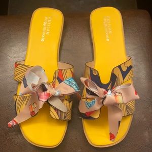 I got these cute little sandals